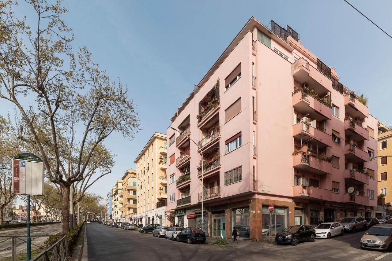 Monteverde Roomy Apartment Sun And Flowers Рим Экстерьер фото